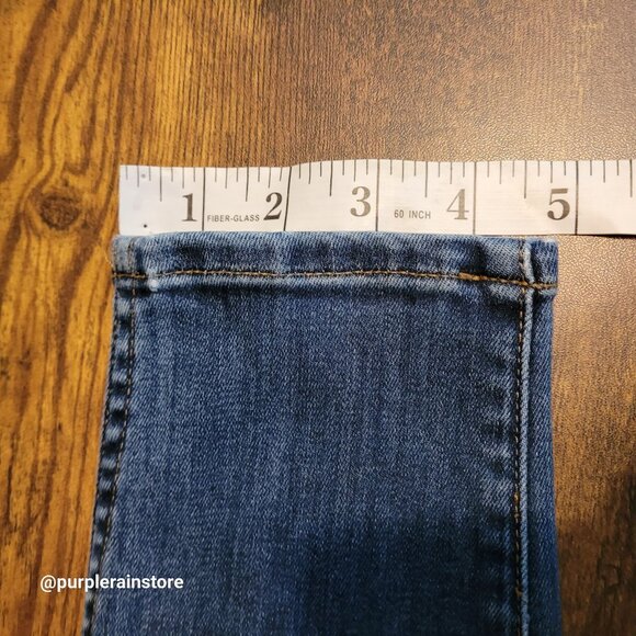 Madewell Jeans Size 27 Skinny 10" High Rise Tummy Control Danny Wash G7391 - Picture 11 of 12